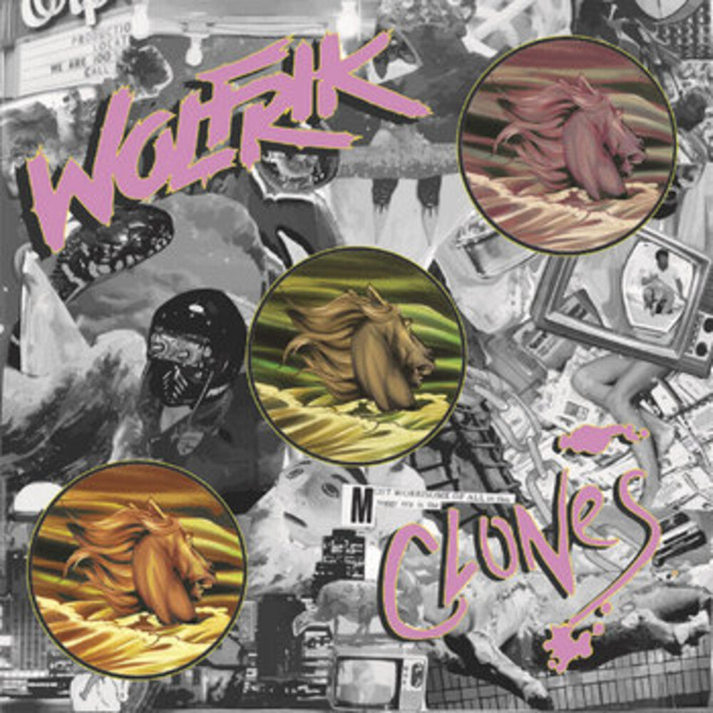 the album cover for Wolfrik - Clones (Can)