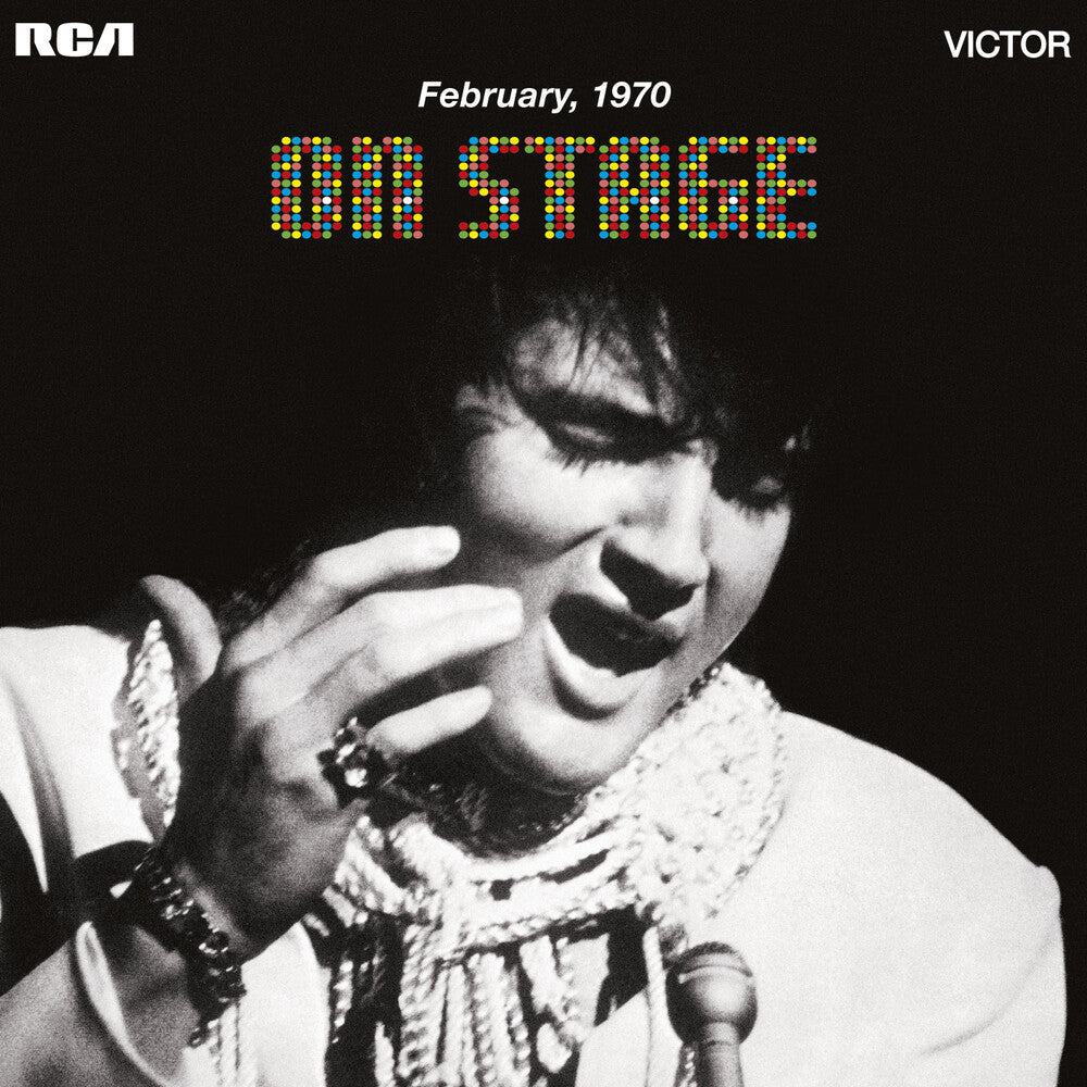 the album cover for Elvis Presley - On Stage: Legacy Edition