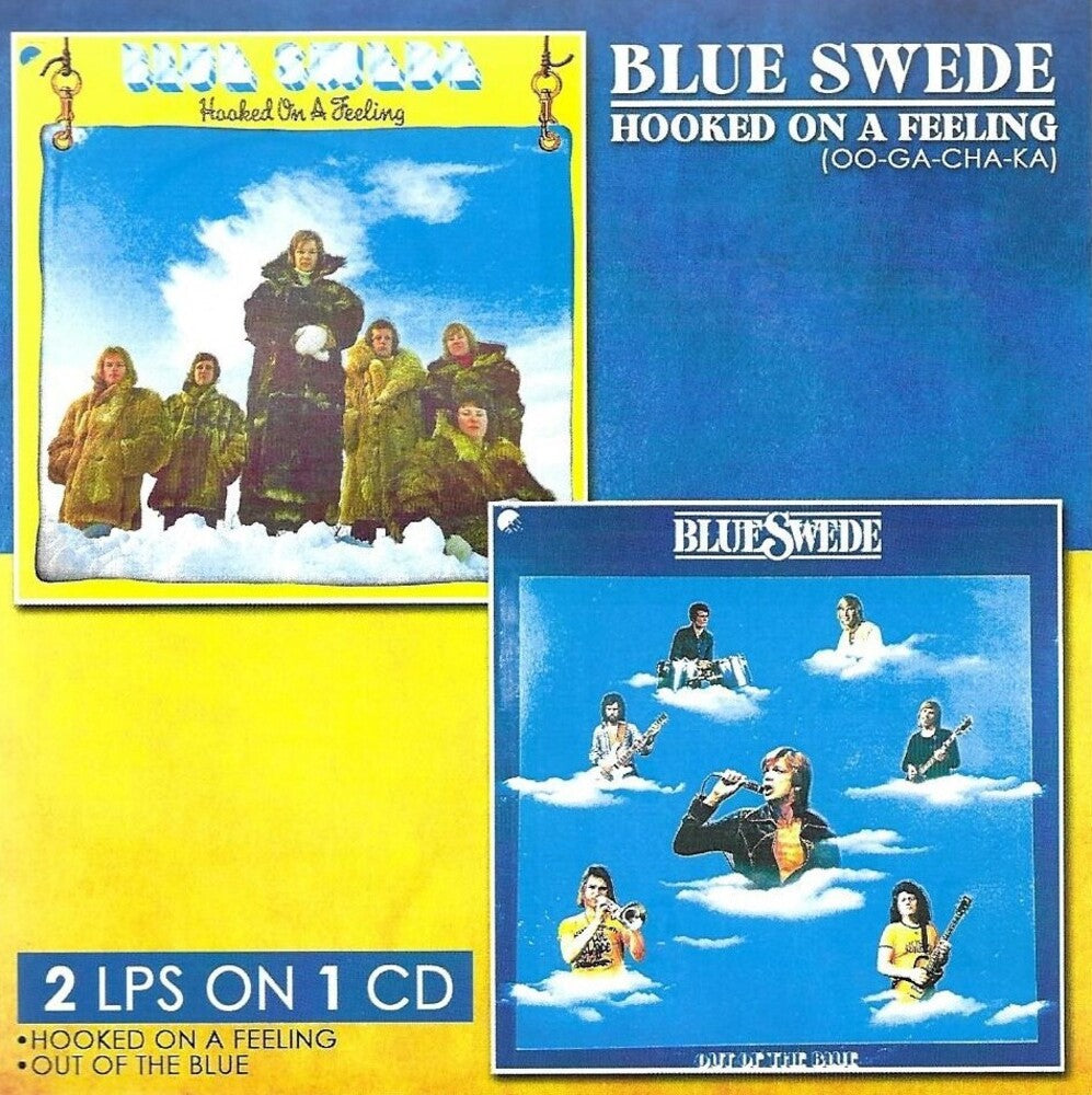 the album cover for Blue Swede - Hooked On A Feeling