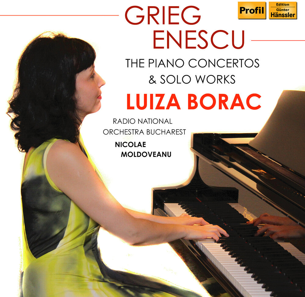 the album cover for Enescu / Radio National Orchestra Bucharest - Piano Concert (2pk)