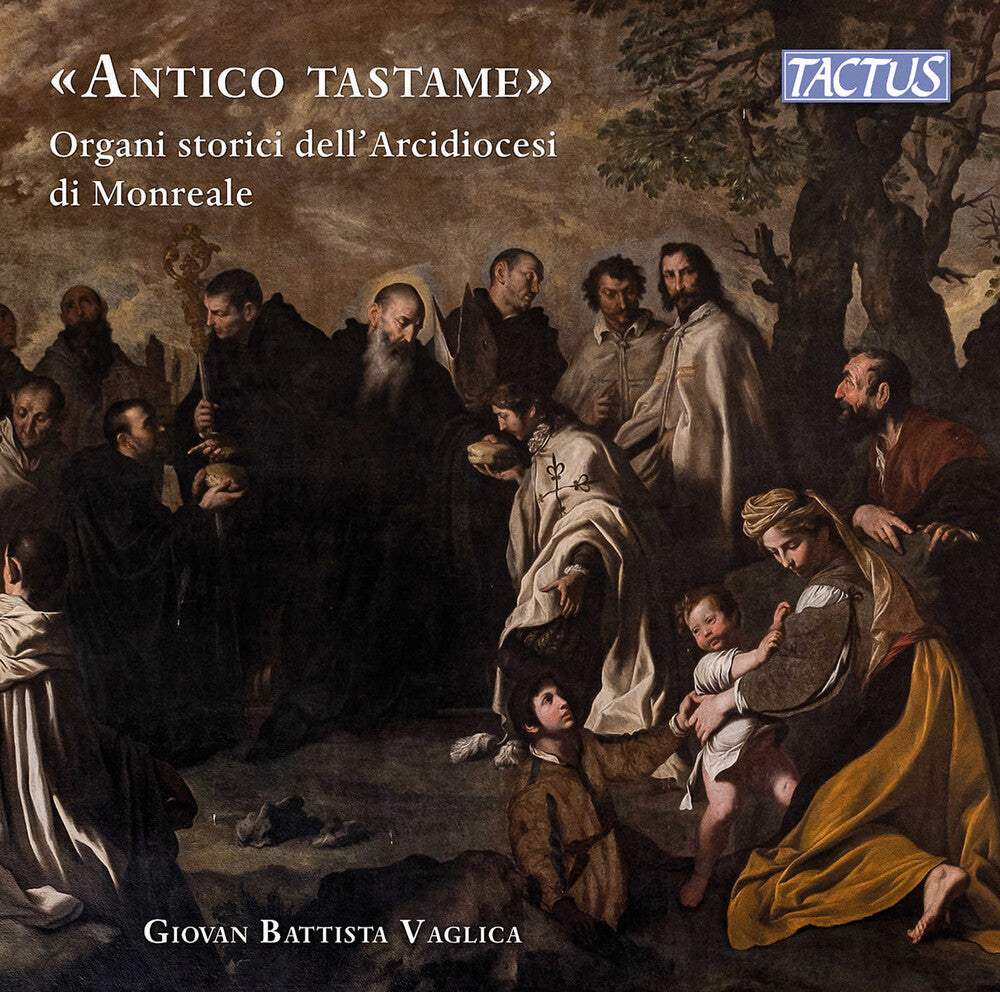 the album cover for Altieri / Giovan Battista Vaglica - Antico Tastame