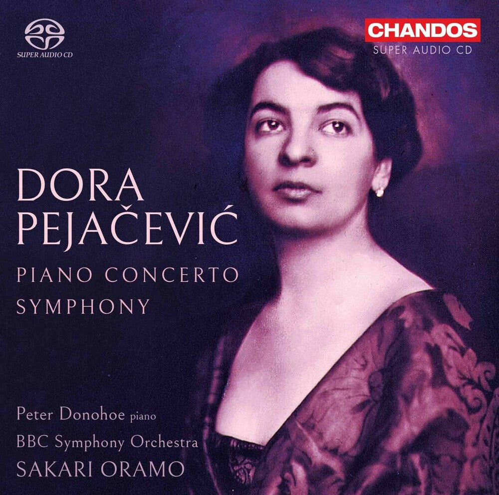 the album cover for Pejacevic / Donohoe / Bbc Sym Orch - Piano Concerto Op (Hybr)