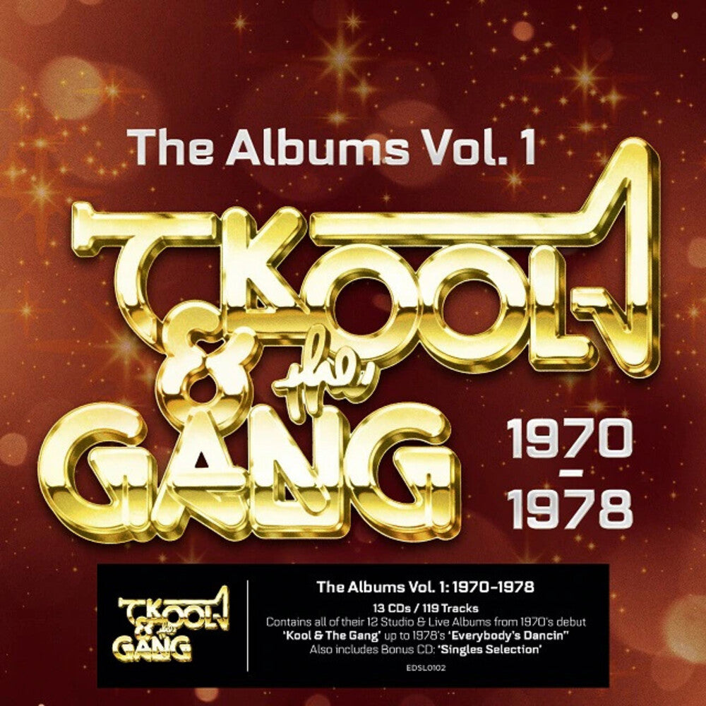 the album cover for Kool & The Gang - Albums Vol. 1 (1970-1978) (Box) (Uk)