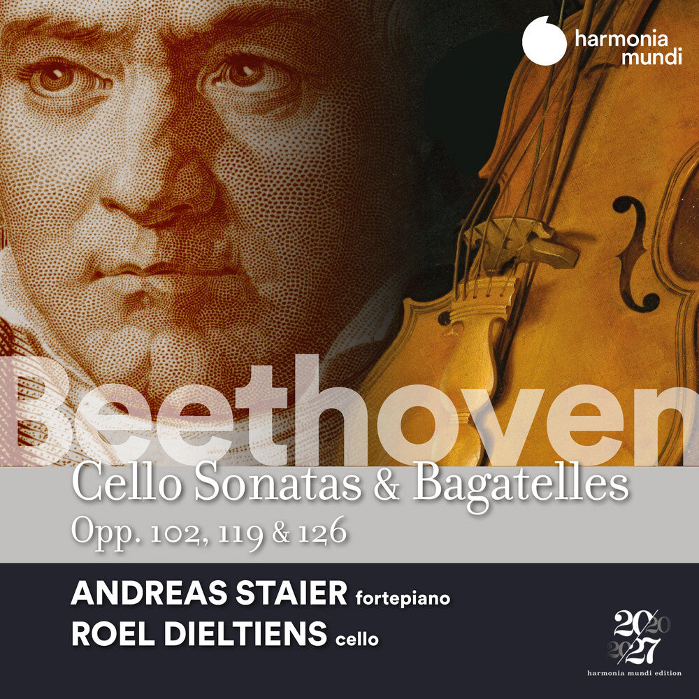 the album cover for Roel Dieltiens / Staier,Andreas - Beethoven: Cello Sonatas Op.102