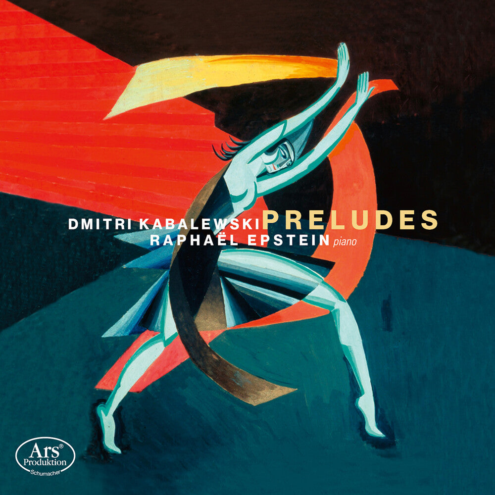 the album cover for Kabalewski / Epstein - Preludes