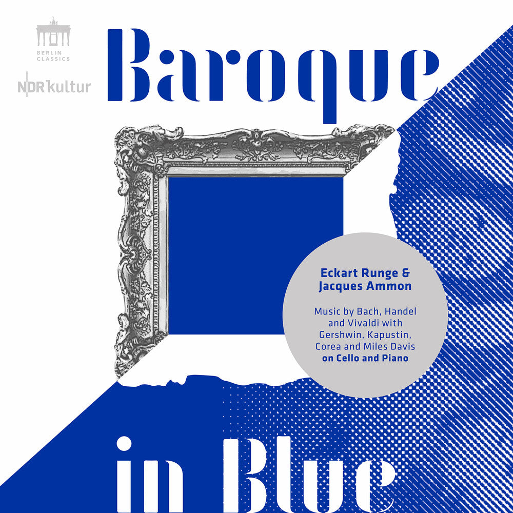 the album cover for J Bach .S. / Runge / Ammon - Bach Corea Davis Piazzolla
