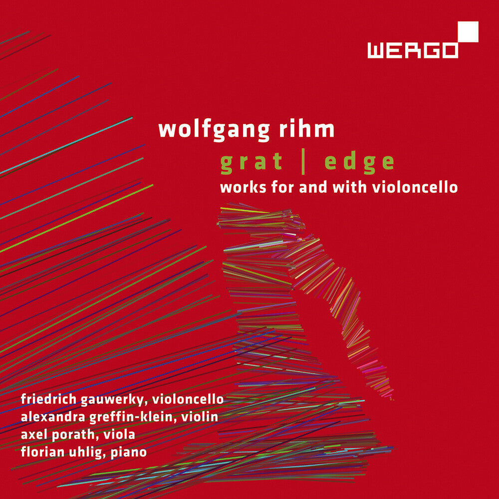 the album cover for Rihm / Gauwerky / Uhlig - Works for