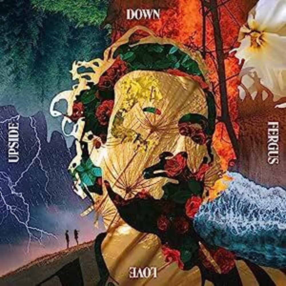 the album cover for Fergus - Love Upside Down (Uk)