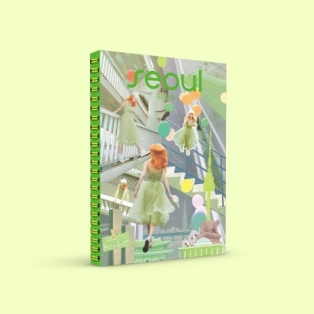 the album cover for Bol4 - Seoul - incl. Photobook, Stamp Sticker, Ticket, Photocard + Polaroid