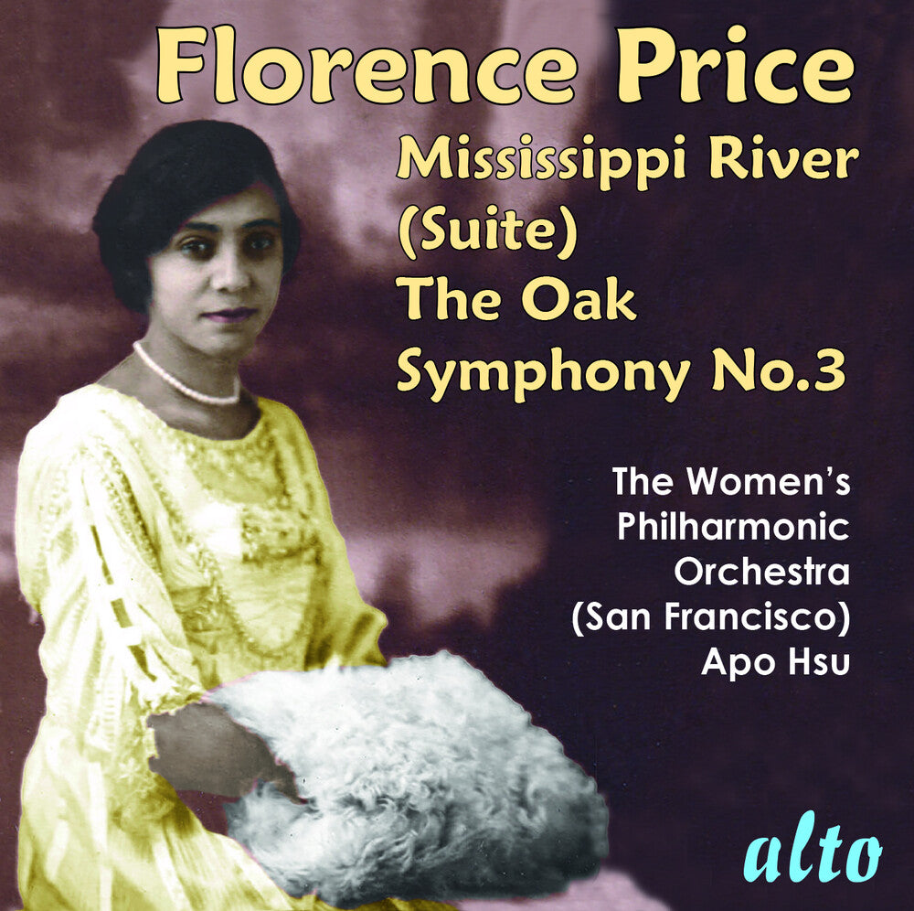 the album cover for Women's Philharmonic San Francisco Bay - Florence Price: Sym No. 3 Mississippi River Suit