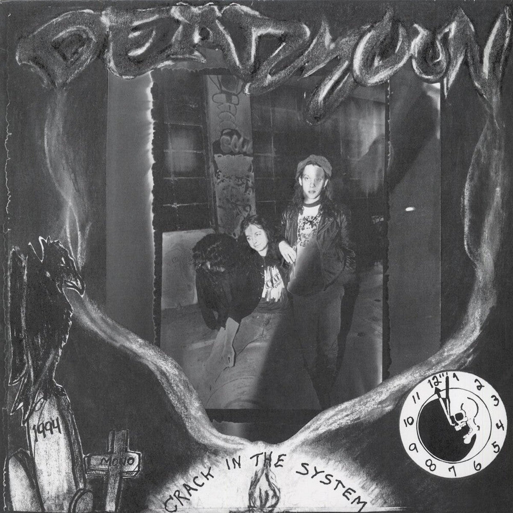 the album cover for Dead Moon - Crack In The System