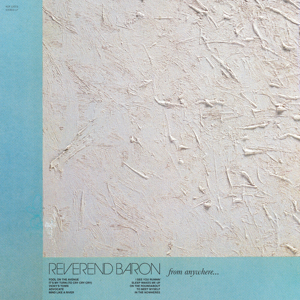 the album cover for Reverend Baron - From Anywhere