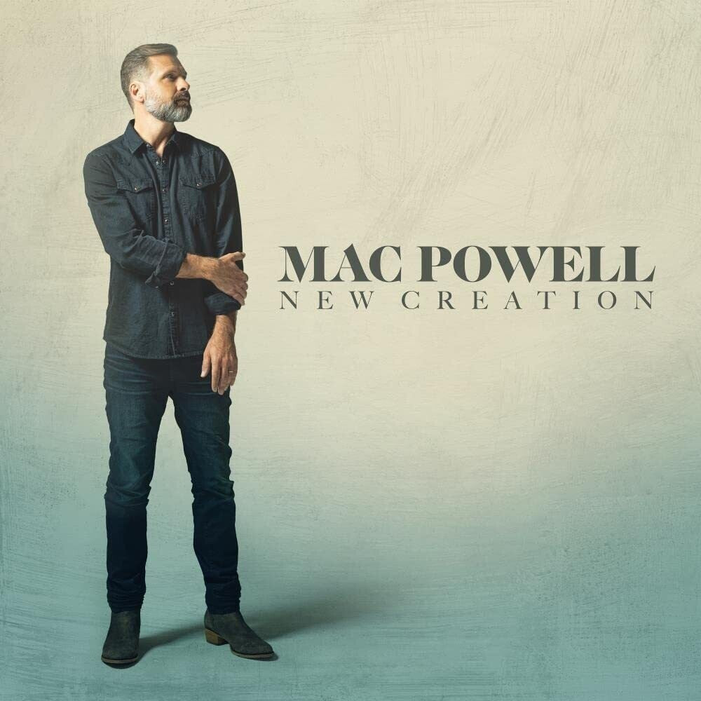 the album cover for Powell, Mac - New Creation