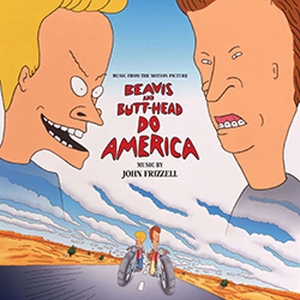 the album cover for John Frizzell (Exp) (Rmst) (Ita) - Beavis & Butt-Head Do America / O.S.T. (Exp) (Ita)