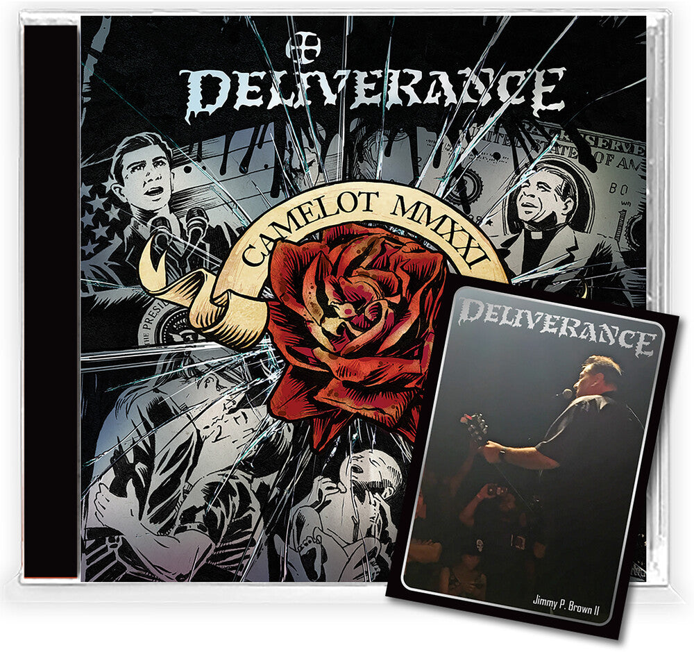 the album cover for Deliverance - Camelot In Smithereens Redux
