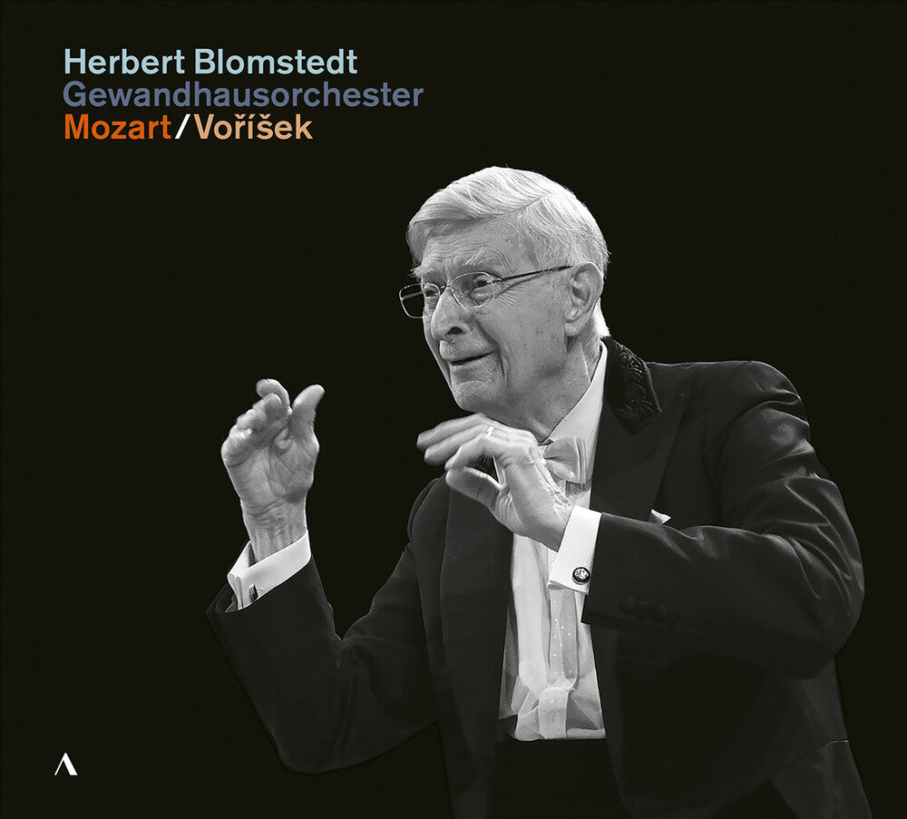 the album cover for Mozart / Leipzig - Herbert Blomstedt