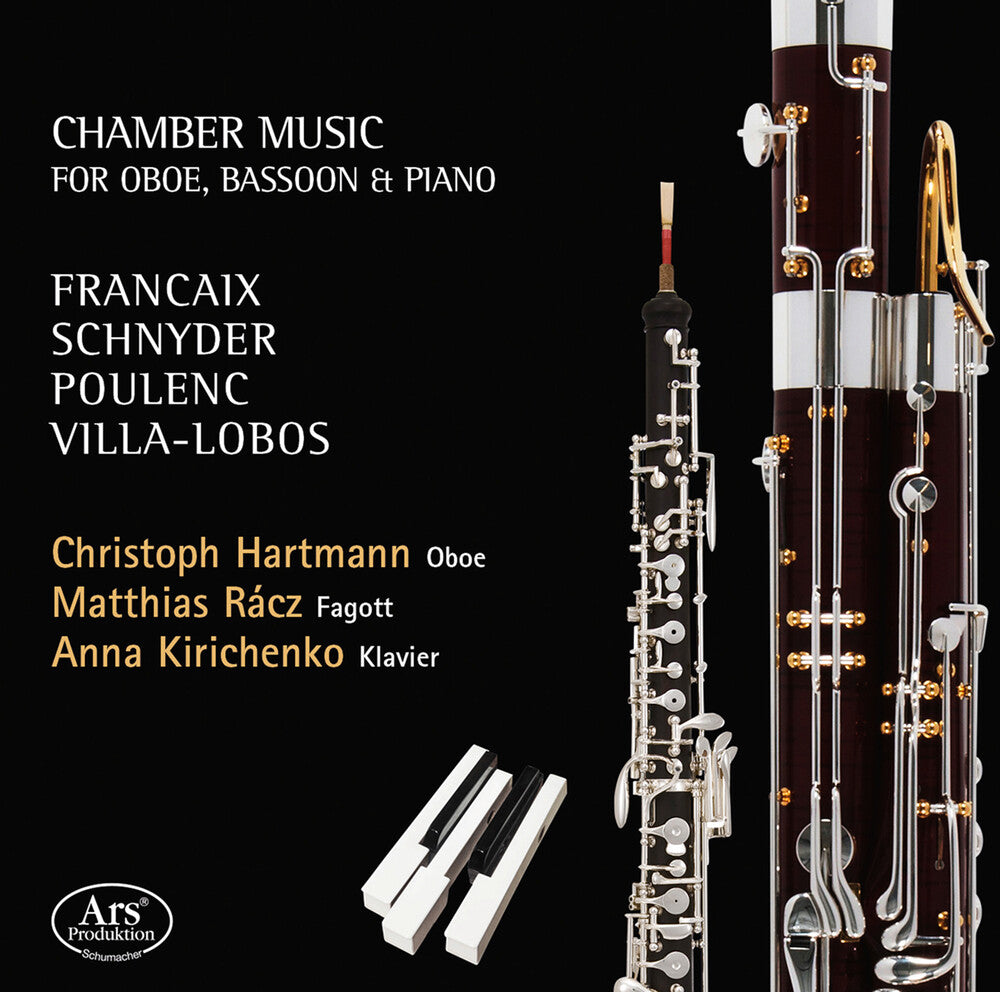 the album cover for Francaix / Hartmann / Kirichenko - Chamber Music (Hybr)
