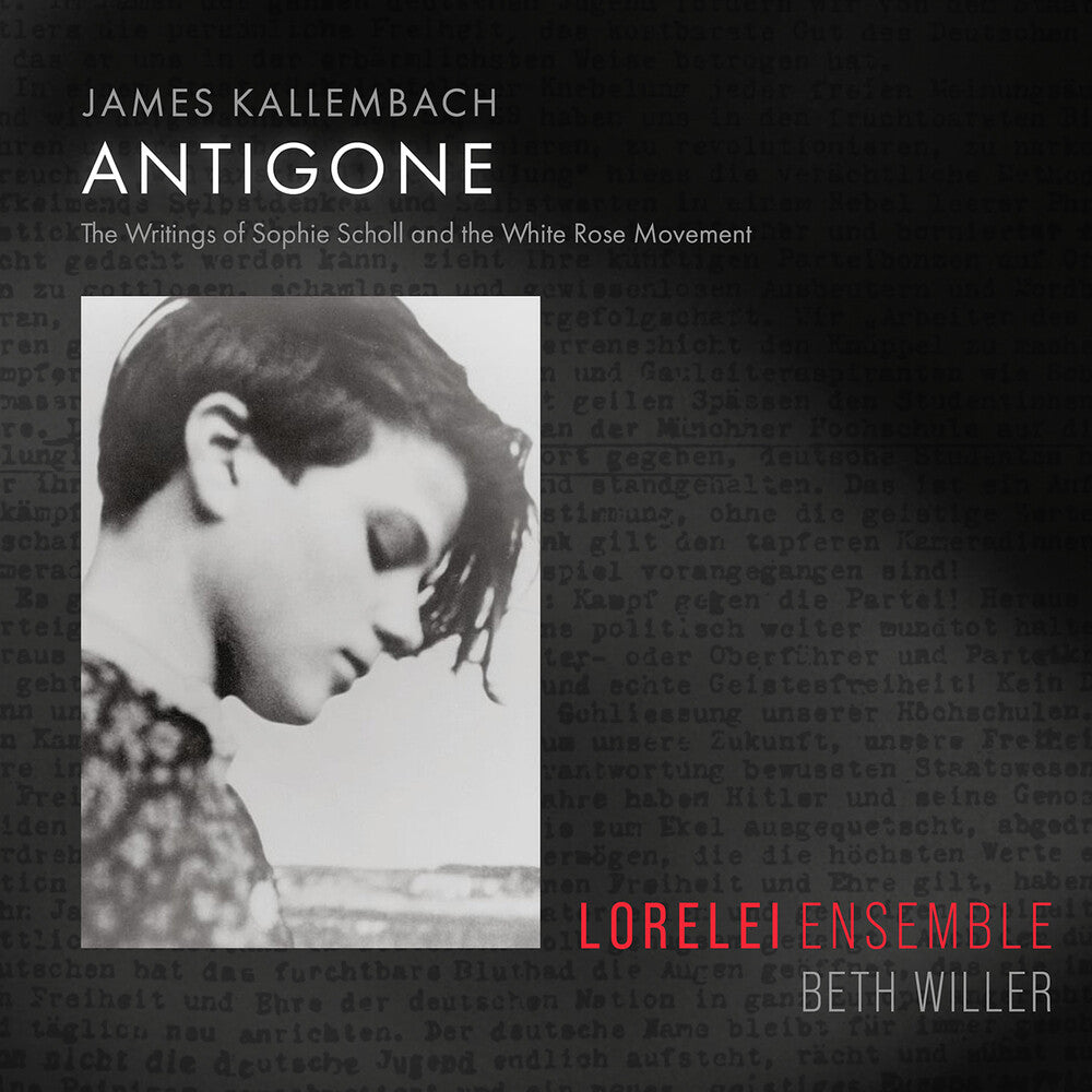 the album cover for Kallembach / Lorelei Ensemble / Braile - Antigone