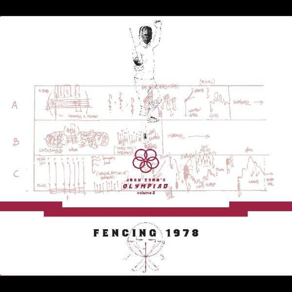 the album cover for John Zorn - John Zorn's Oiympiad - Vol. 2 Fencing 1978