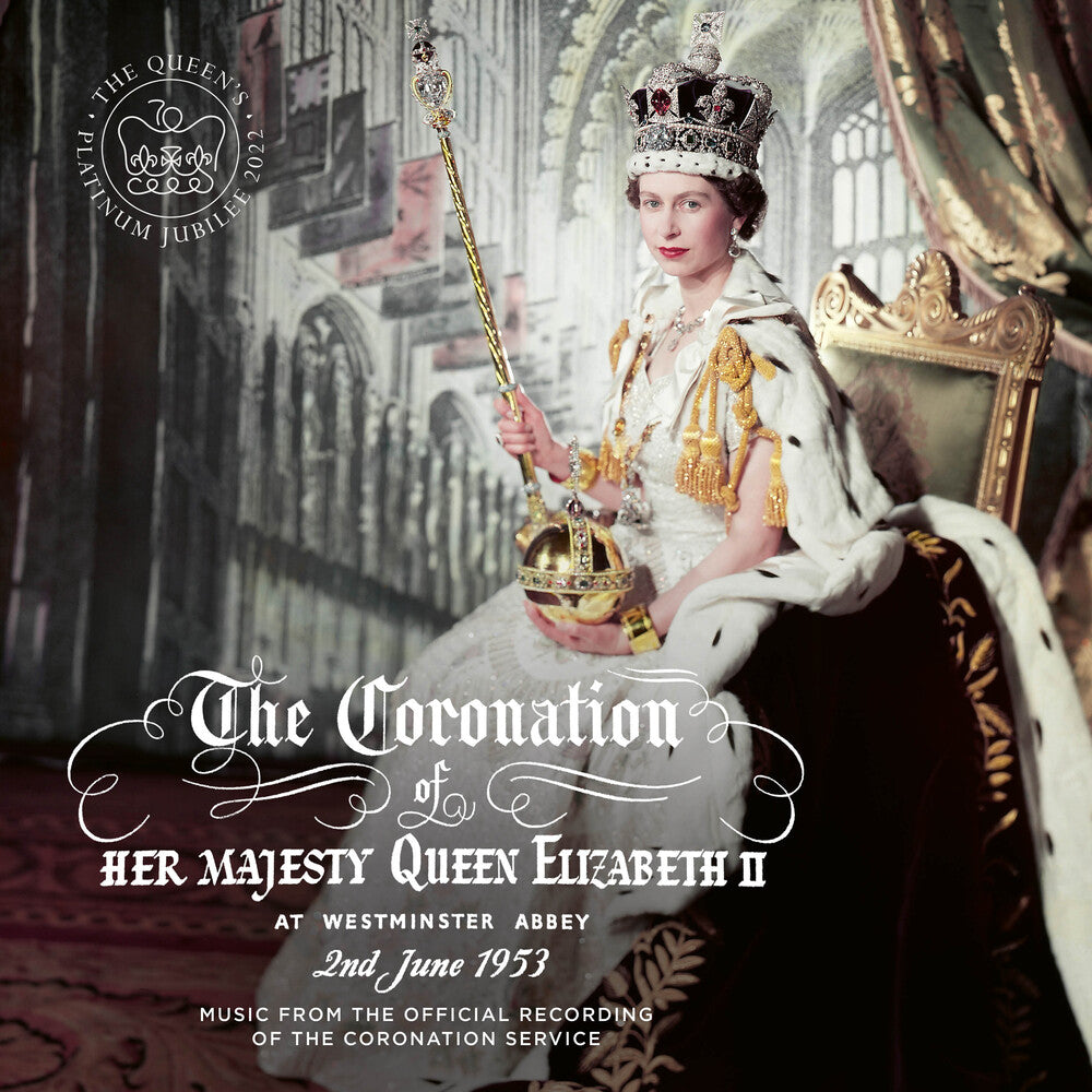 the album cover for Various Artists - The Coronation of Queen Elizabeth II / Various