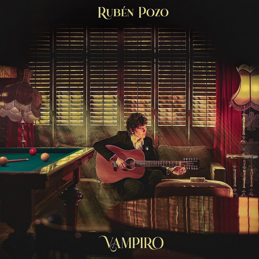 the album cover for Rubén Pozo - Vampiro