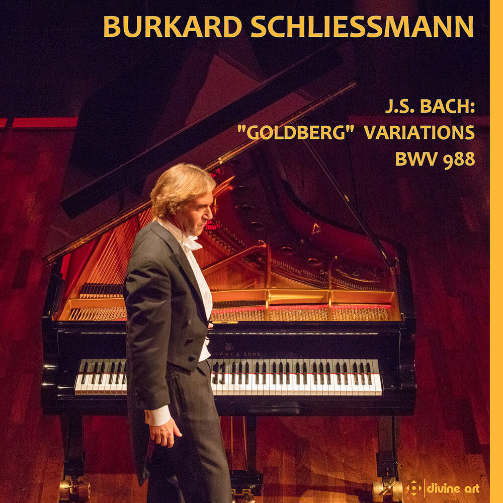 the album cover for J Bach .S. / Schliessmann - Goldberg Variations Bwv98 (Hybr) (2pk)