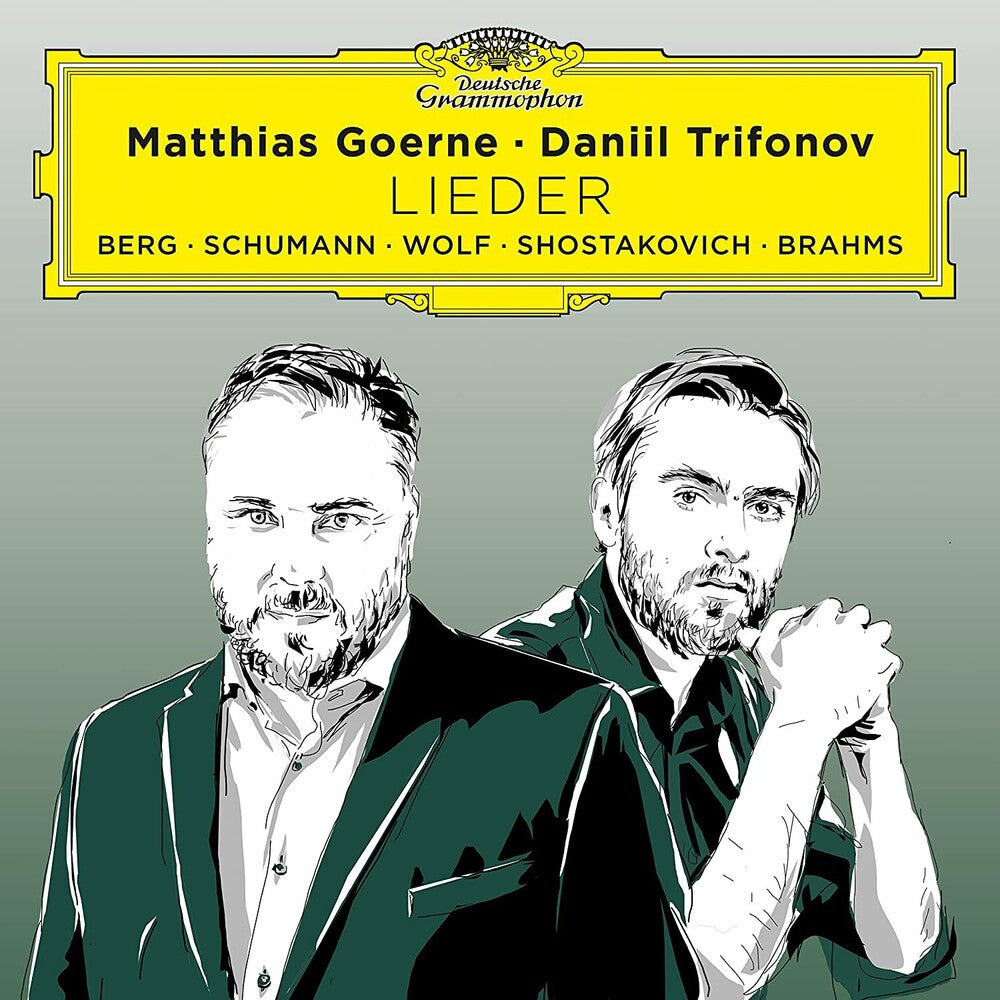 the album cover for Matthias Goerne / Trifonov,Daniil - Lieder