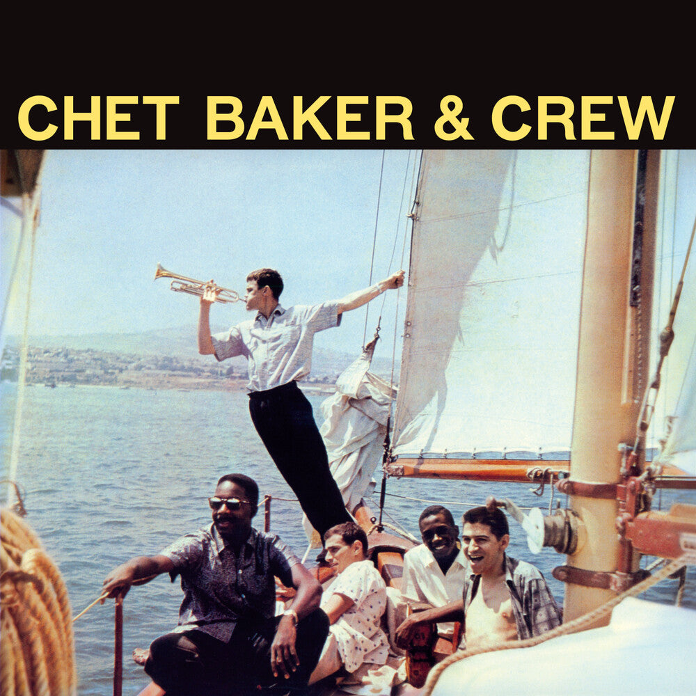 the album cover for Chet Baker - Chet Baker & Crew - 180-Gram Solid Yellow Colored Vinyl