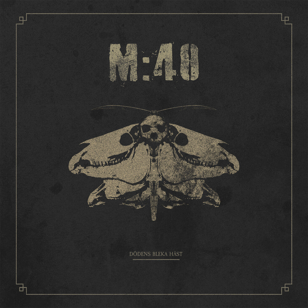 the album cover for M:40 - Dodens Bleka Hast