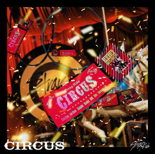 the album cover for Stray Kids - Circus - Regular Edition