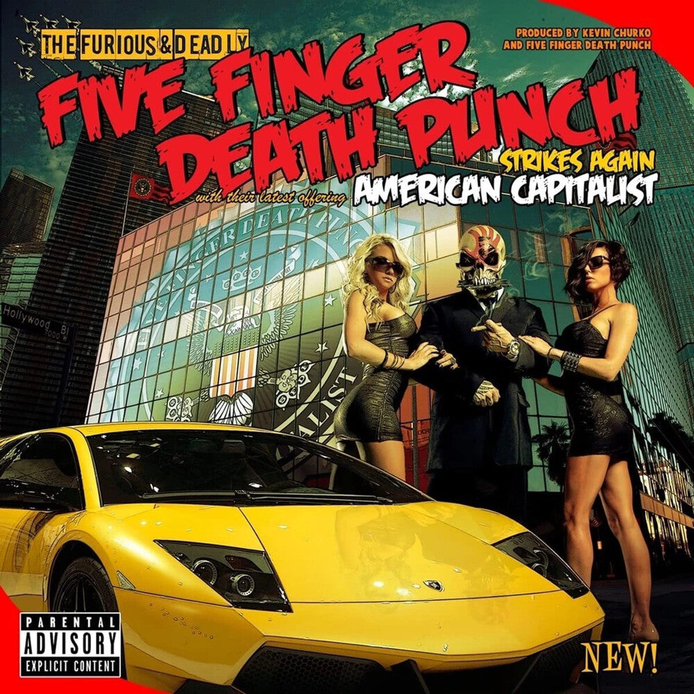 the album cover for Five Finger Death Punch - American Capitalist - 10th Anniversary Edition
