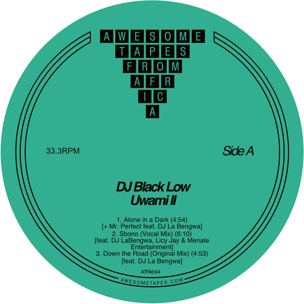 the album cover for DJ Black Low - Uwami Ii