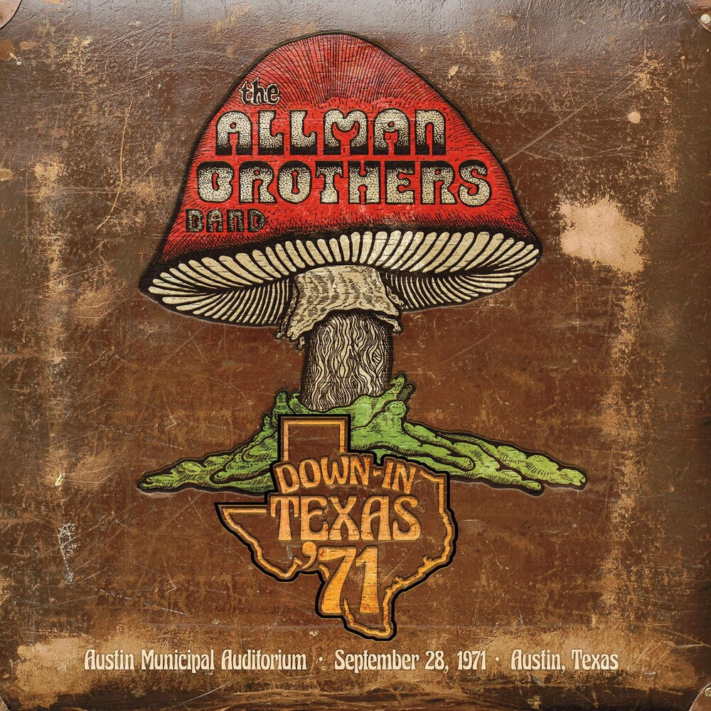the album cover for The Allman Brothers Band - Down In Texas '71