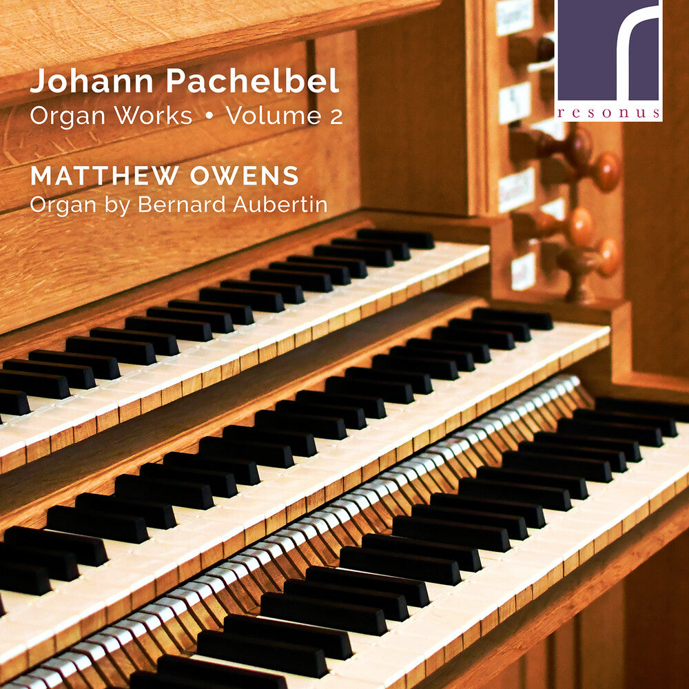 the album cover for Pachelbel / Owens - Organ Works 2