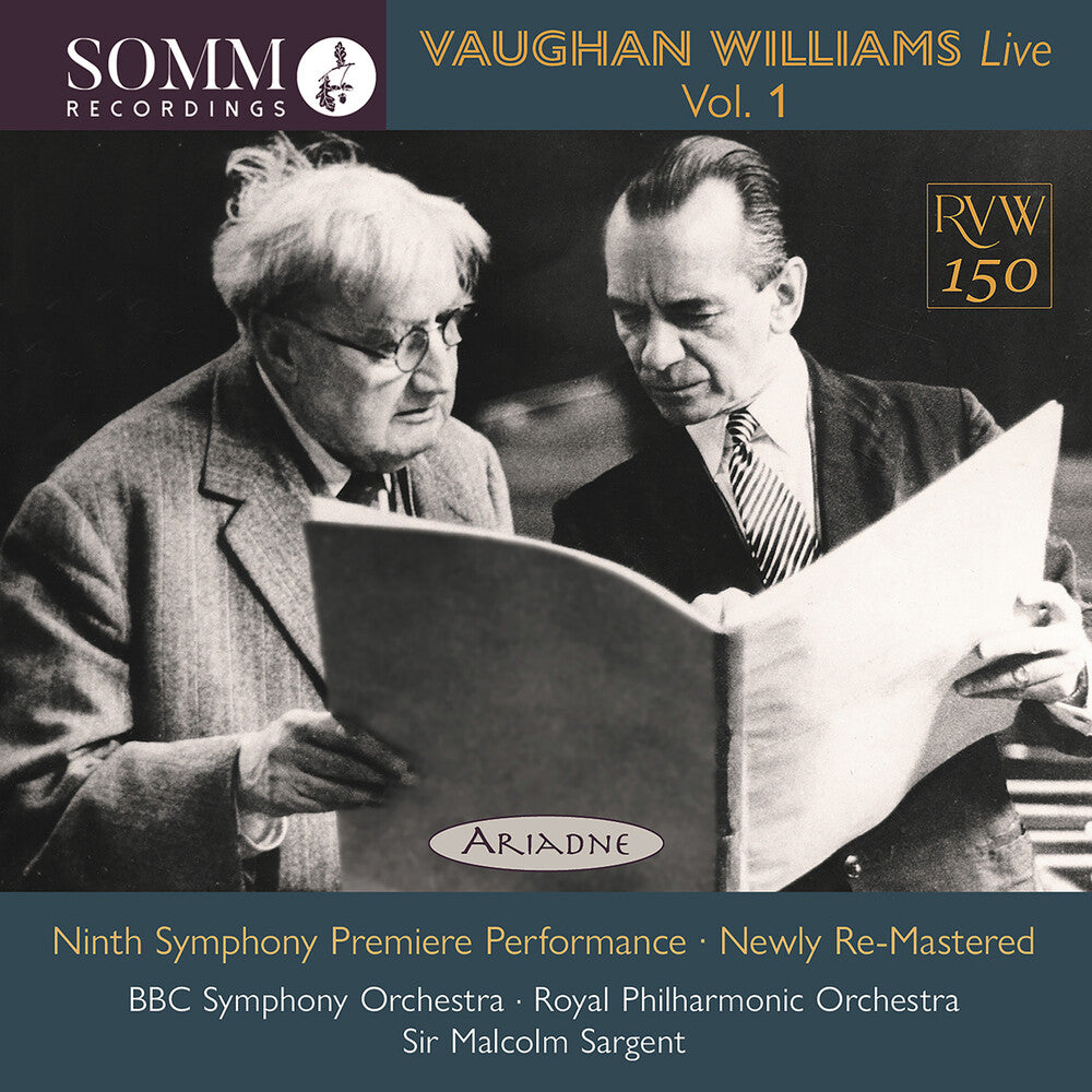 the album cover for Williams / Bbc Symphony Orchestra - Vaughan Williams Live 1