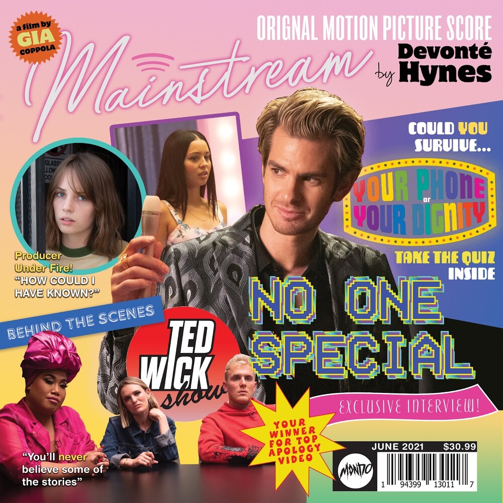 the album cover for Devonte Hynes - Mainstream (Original Soundtrack)