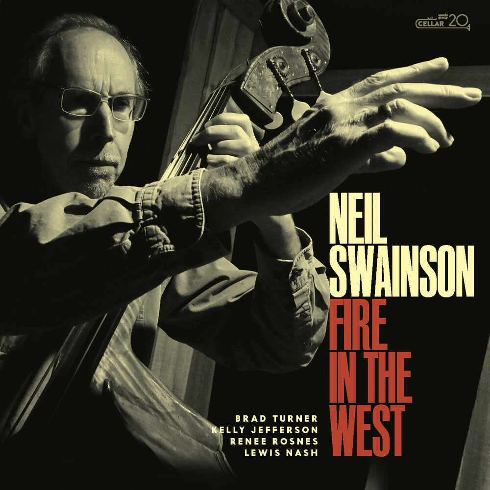 the album cover for Neil Swainson - Fire In The West