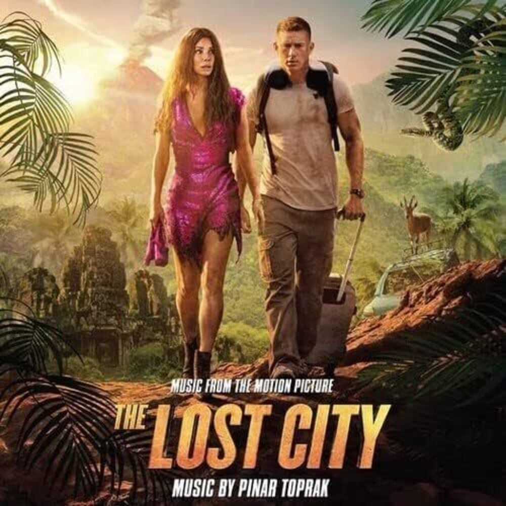 the album cover for Pinar Toprak (Ita) - Lost City / O.S.T. (Ita)