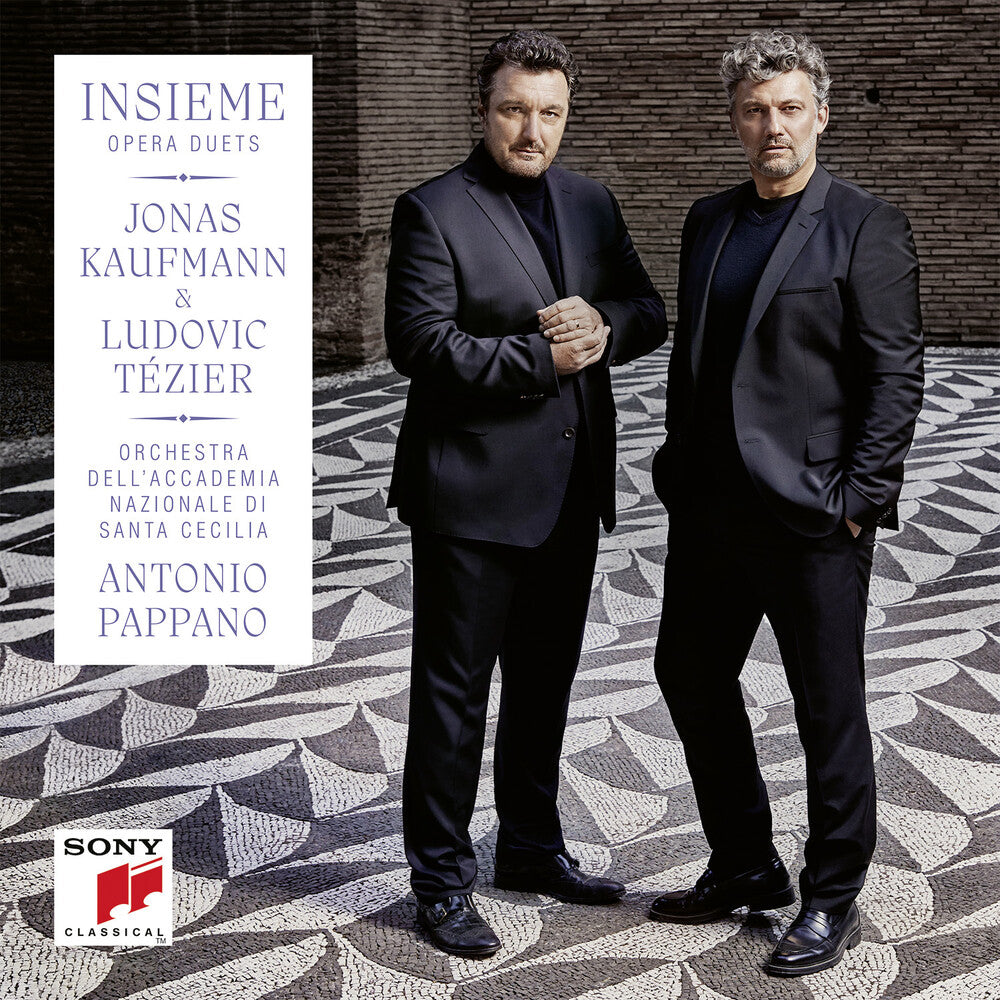 the album cover for Jonas Kaufmann / Tezier,Ludovic - Insieme - Opera Duets