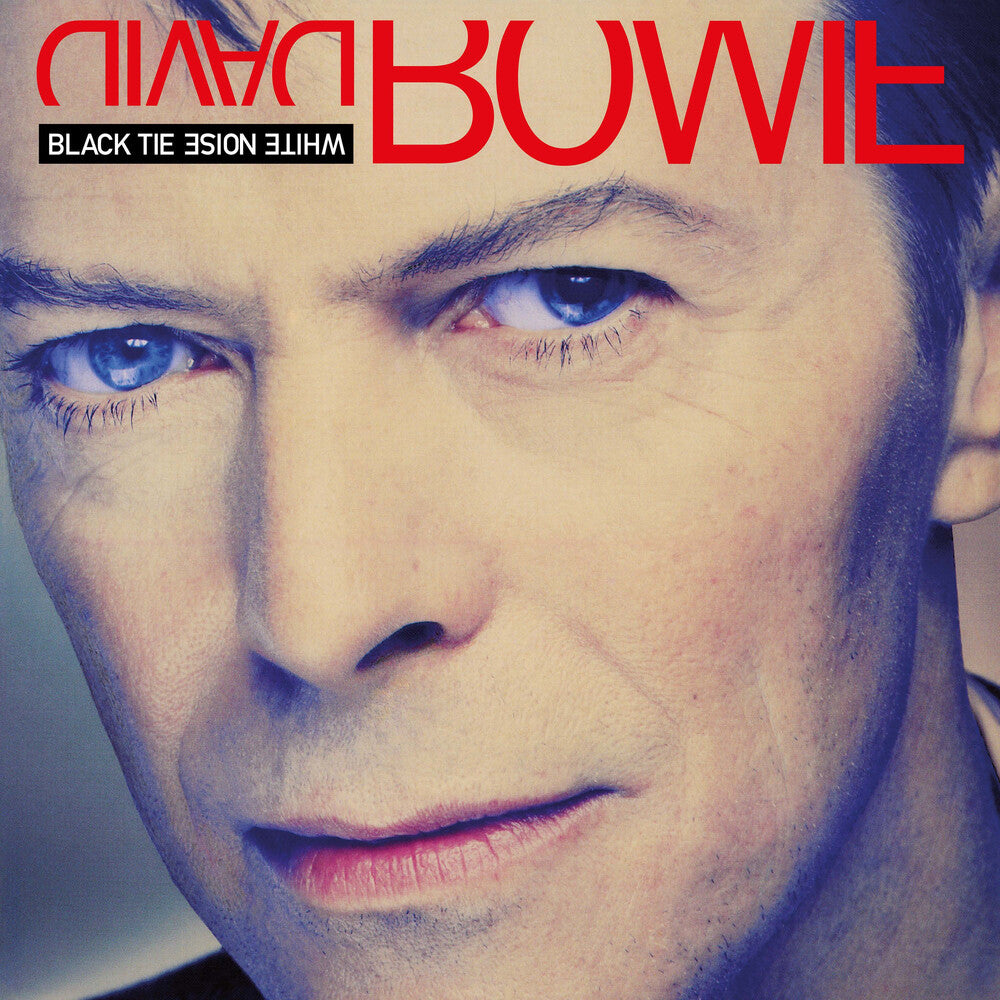 the album cover for David Bowie - Black Tie White Noise: 2021 Remaster