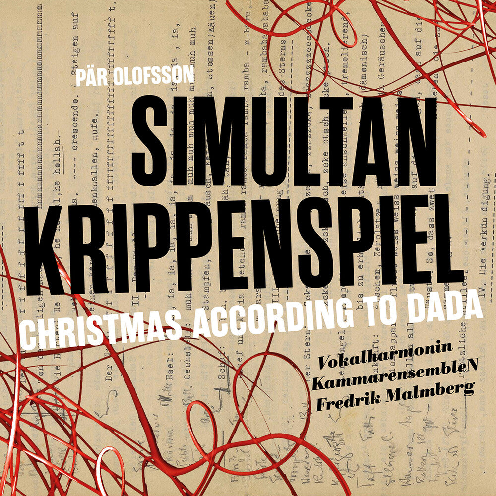 the album cover for Olofsson / Vokalharmonin - Simultan Krippenspiel