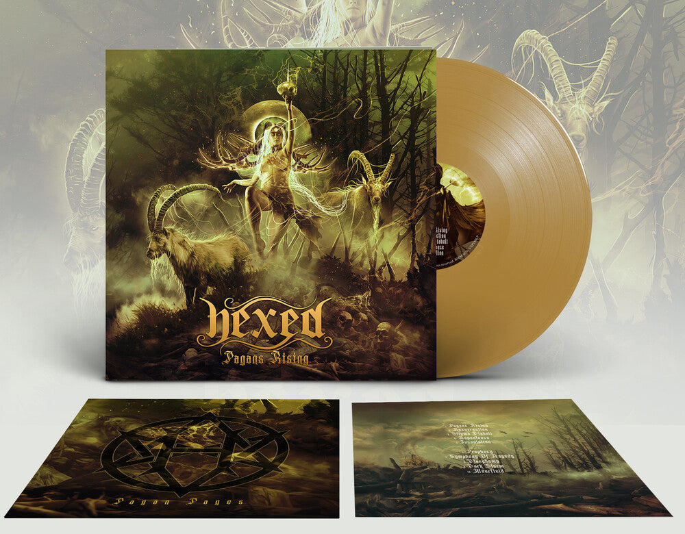 the album cover for Hexed - Pagans Rising - Gold