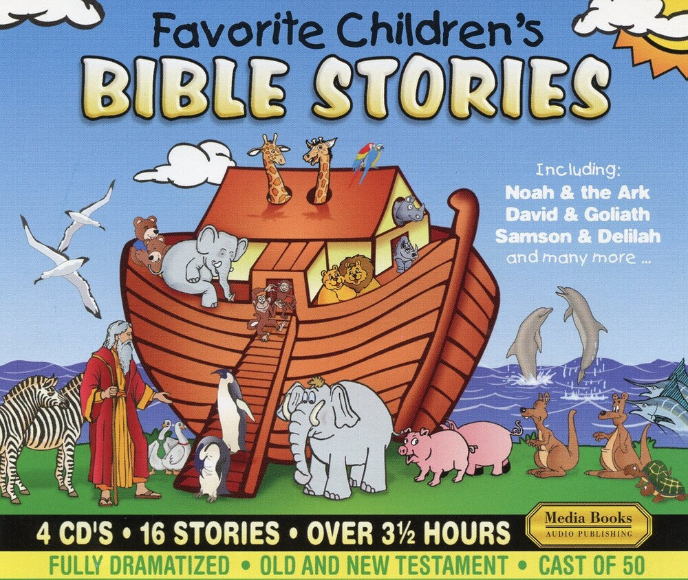 the album cover for Favorite Children's Bible Stories / Various - Favorite Children's Bible Stories / Various (4pk)