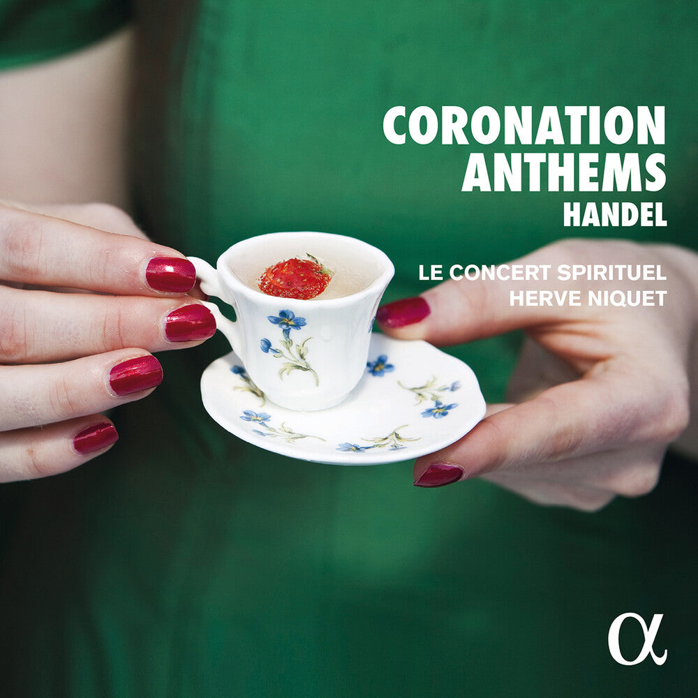 the album cover for Herve Niquet / Handel - Coronation Anthems