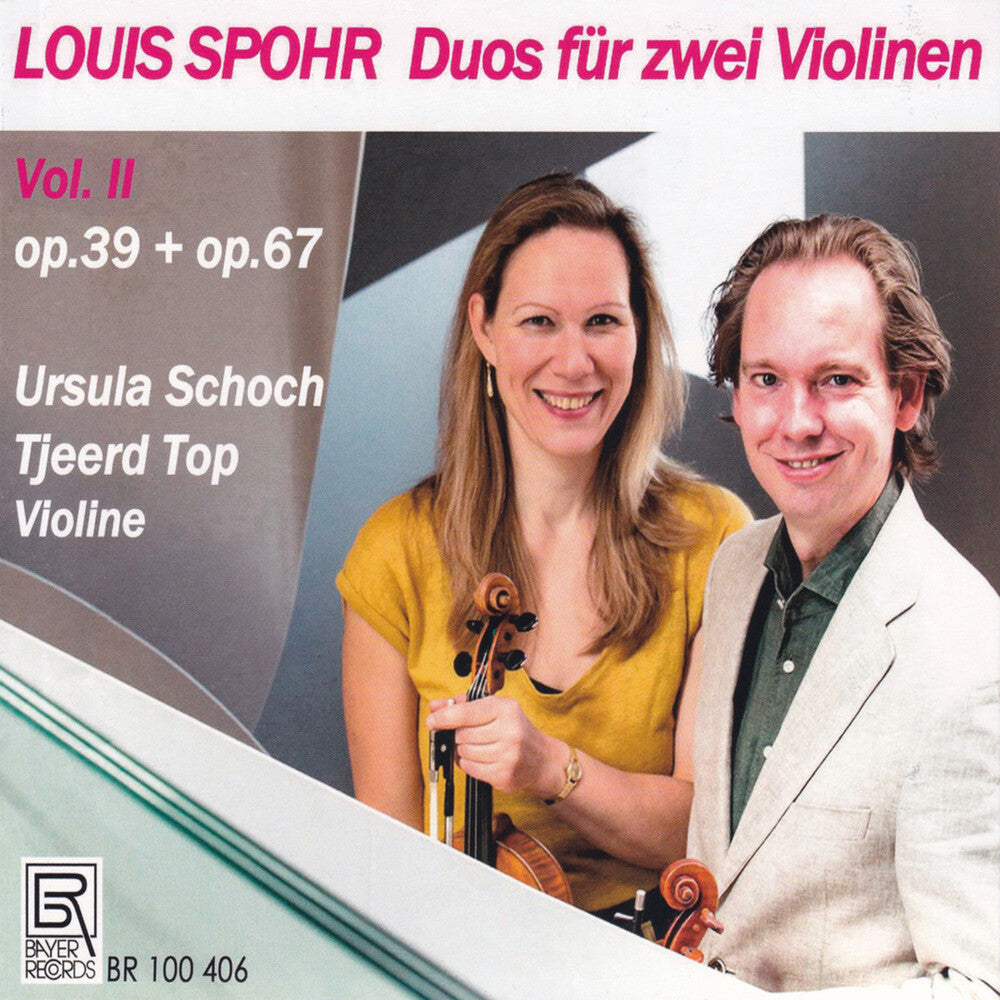 the album cover for Schoch / Spohr - Duos Fur Zwei Violinen 2