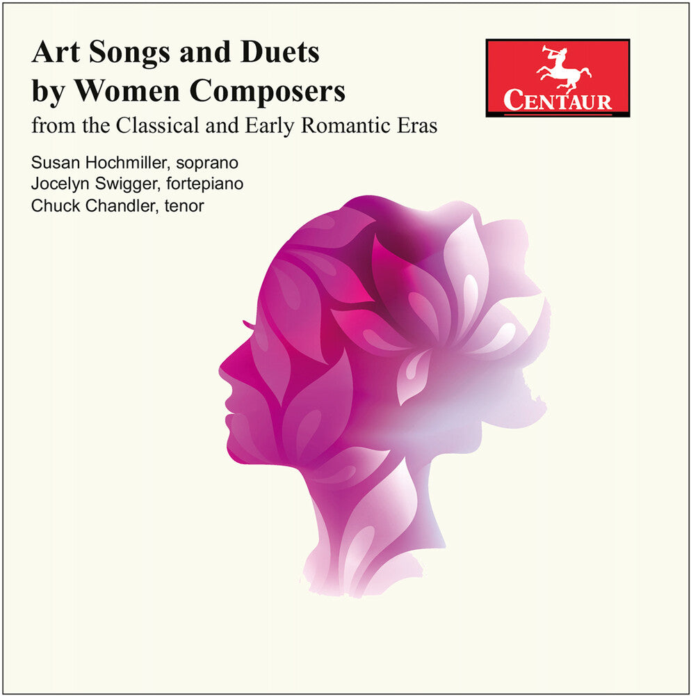 the album cover for Hochmiller / Abrams / Dibd - Art Songs & Duets By Women