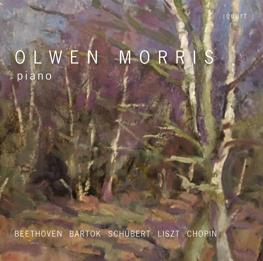 the album cover for Morris / Bartok / Beethoven - Olwen Morris Plays (2pk)