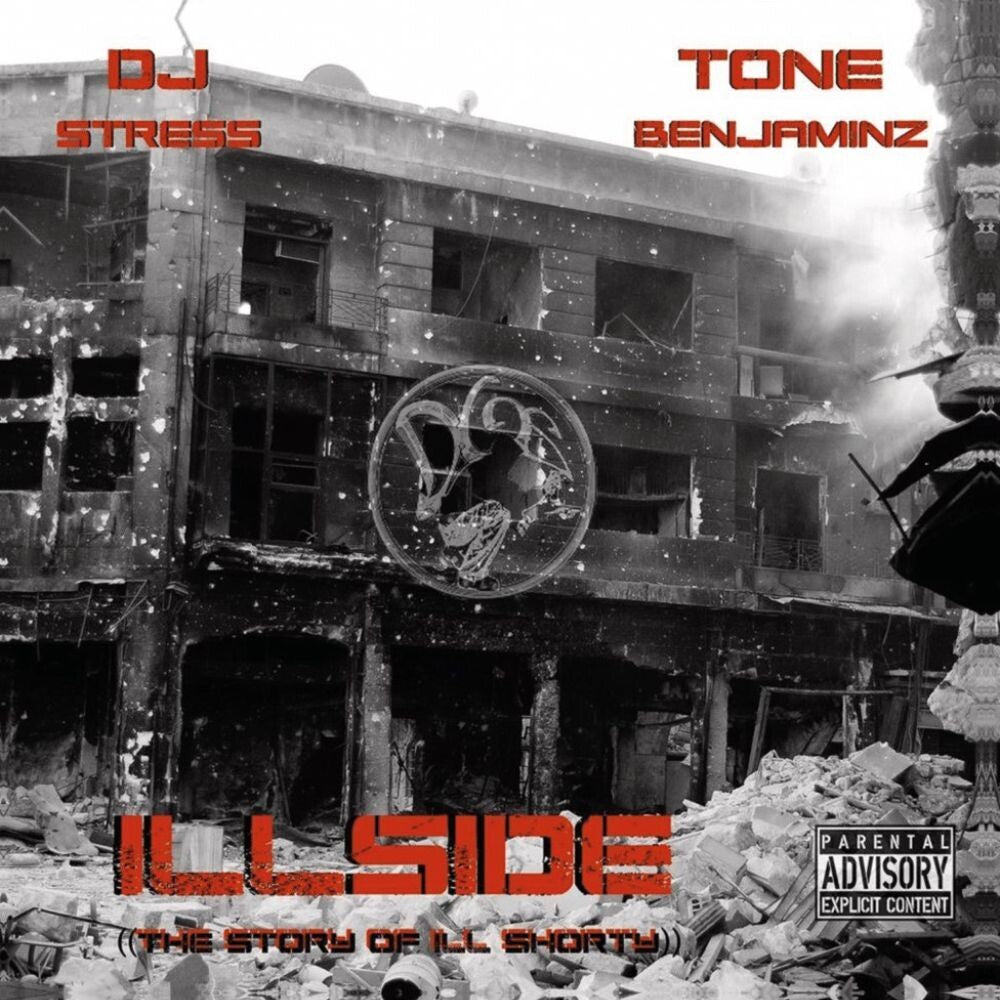 the album cover for Dj Stress & Tone Benjaminz - Illside (Story Of Ill Shorty)