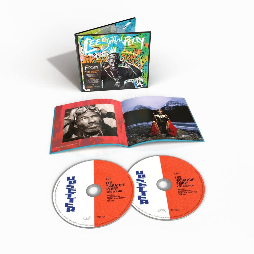 the album cover for Lee Perry Scratch - King Scratch (Musical Masterpieces from the Upsetter Ark-ive)