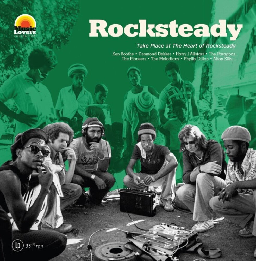 the album cover for Various Artists - Music Lovers: Rocksteady / Various